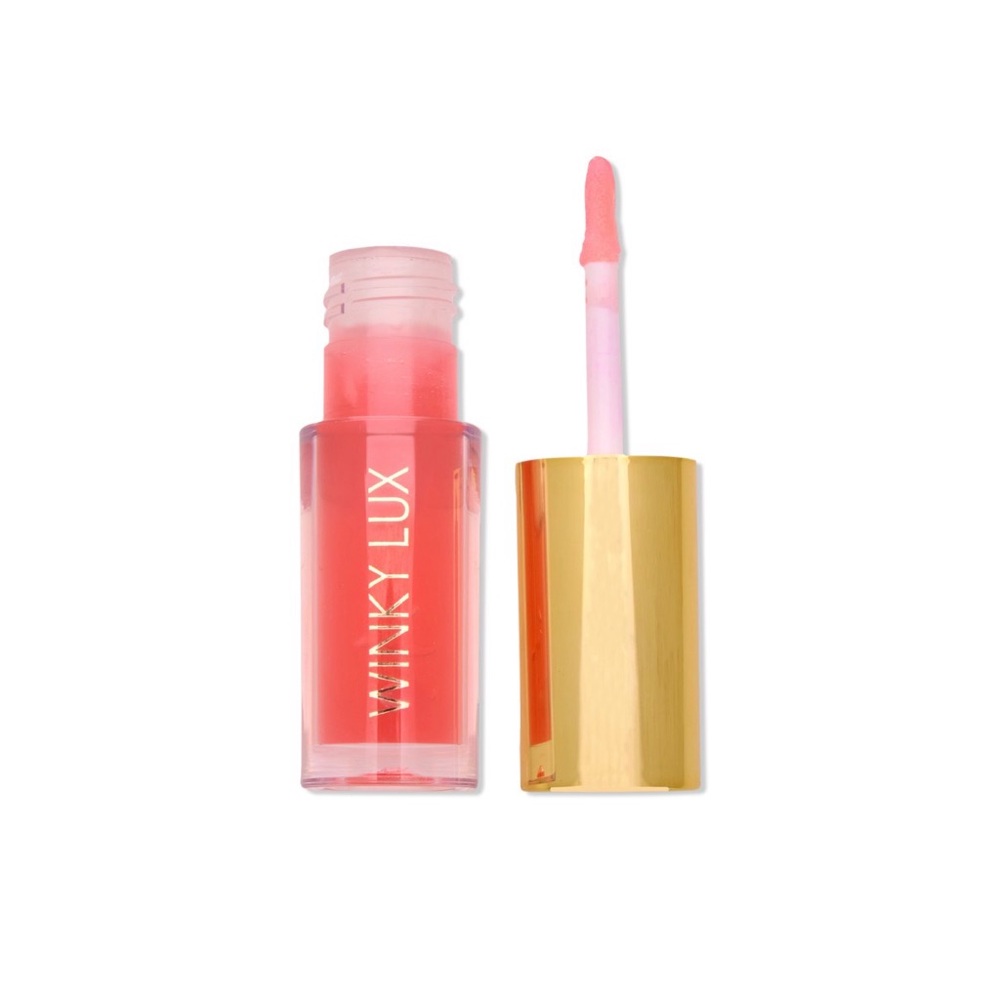 NIP Barely There Tinted Lip Oil in Peach Whisper